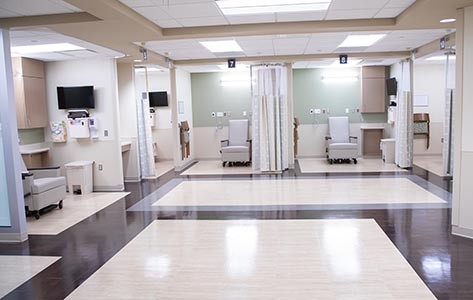 The Radial Lounge at Gagnon Cardiovascular Institute in Morristown, NJ