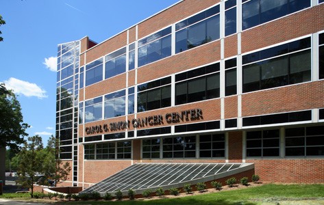 Morristown's Carol G. Simon Cancer Center exterior