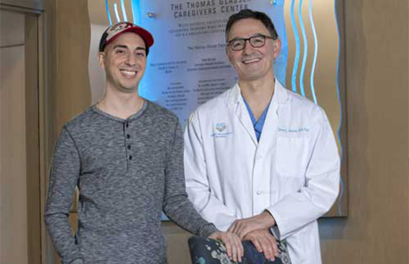 Joseph V and Dr. Moshel