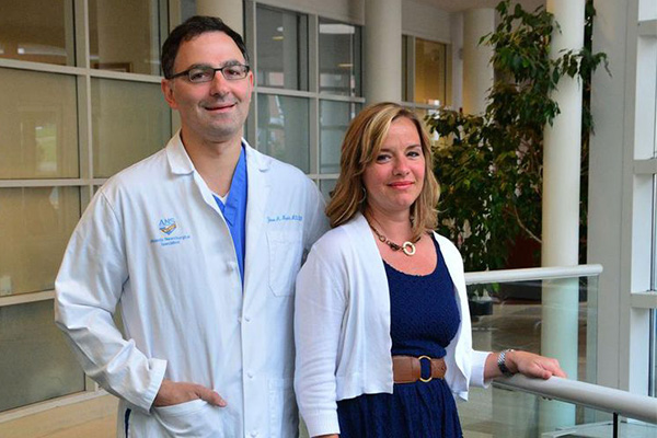 Kellieann with Dr. Yaron Moshel