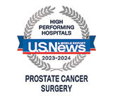 Morristown Medical Center high performing hospital for prostate cancer surgery. Morristown Medical Center recognized as a high performing hospital for prostate cancer surgery by U.S. News.