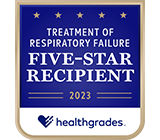 Healthgrades 5-Star Recipient for Treatment of Respiratory Failure