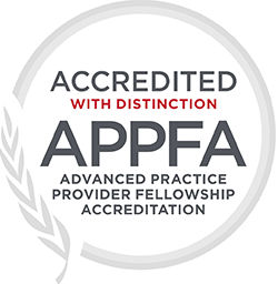 APPFA Journey to Accreditation logo