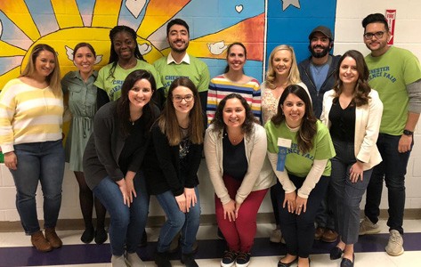 2019 science fair participants of the pediatric residency prpogram.